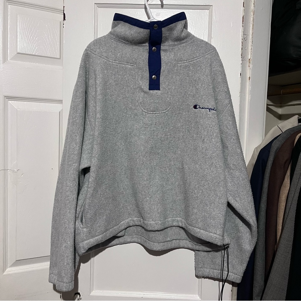 Grey champion pullover fleece USA Olympic Games XL for men 1994